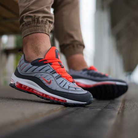 Мъжки Маратонки NIKE Air Max 98 Total Crimson 517094 640744-006 изображение 8